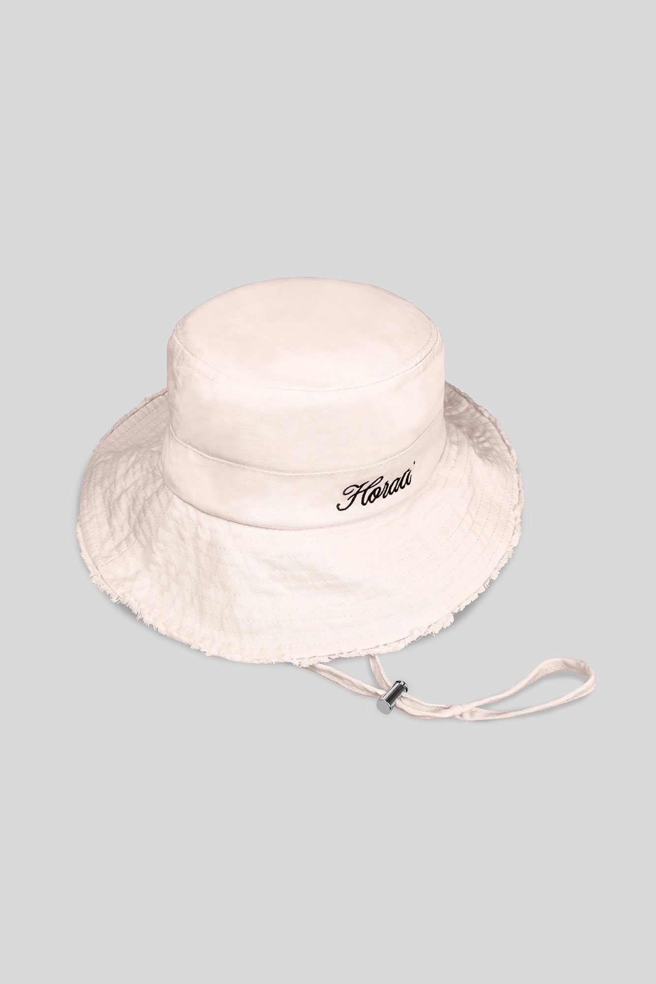 Frayed Sun Hat — Cream