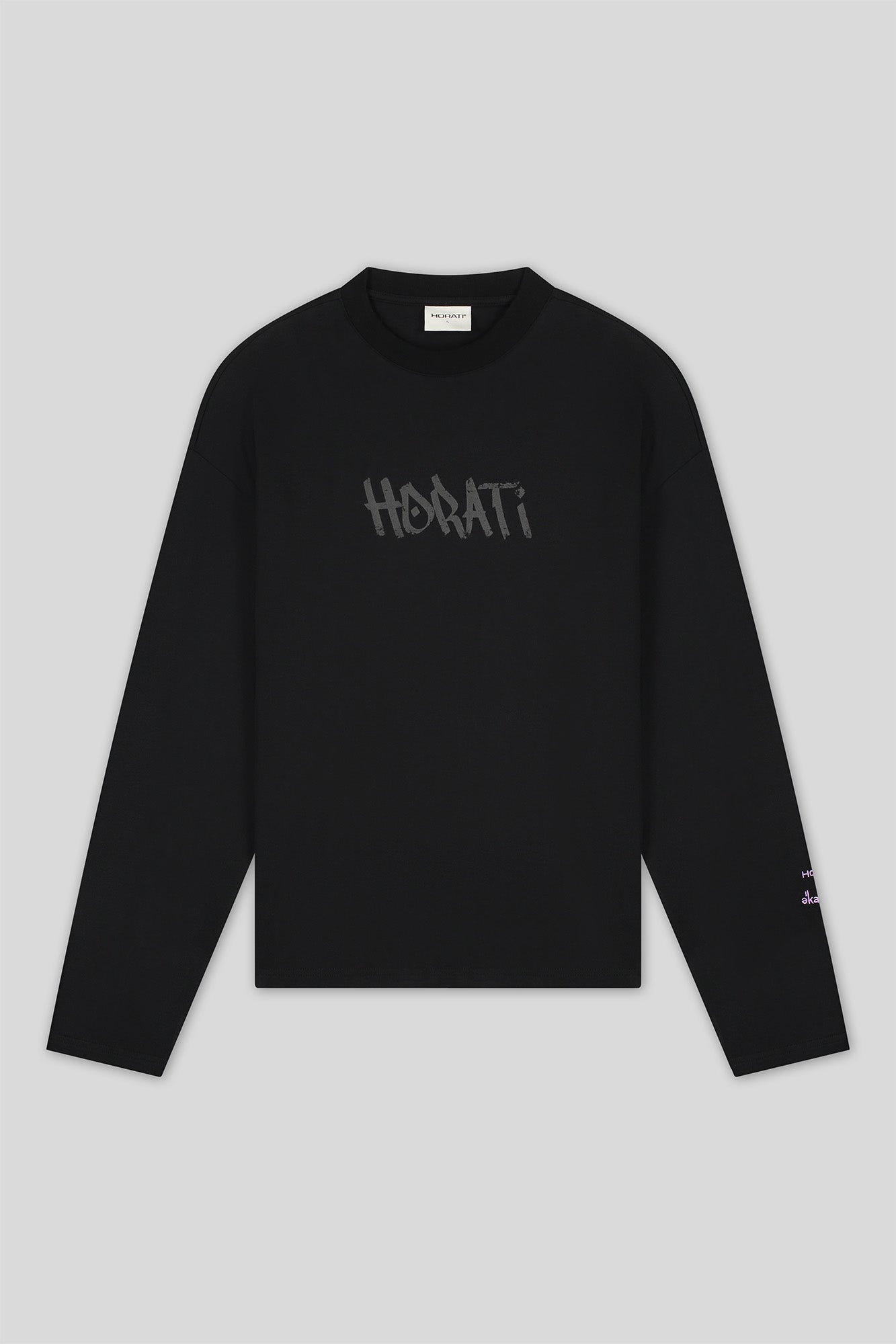 HORATI X EKADEME Longsleeve Tee — Black