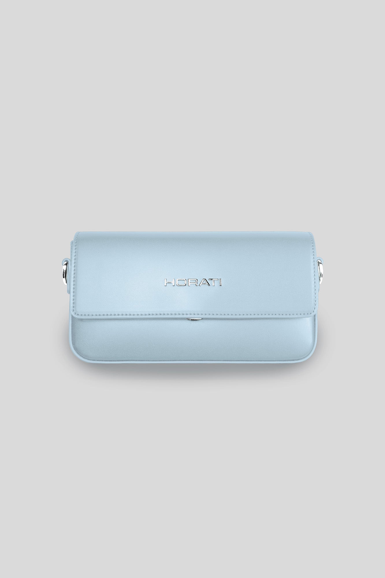 Vegan Leather Bag — Frost Blue