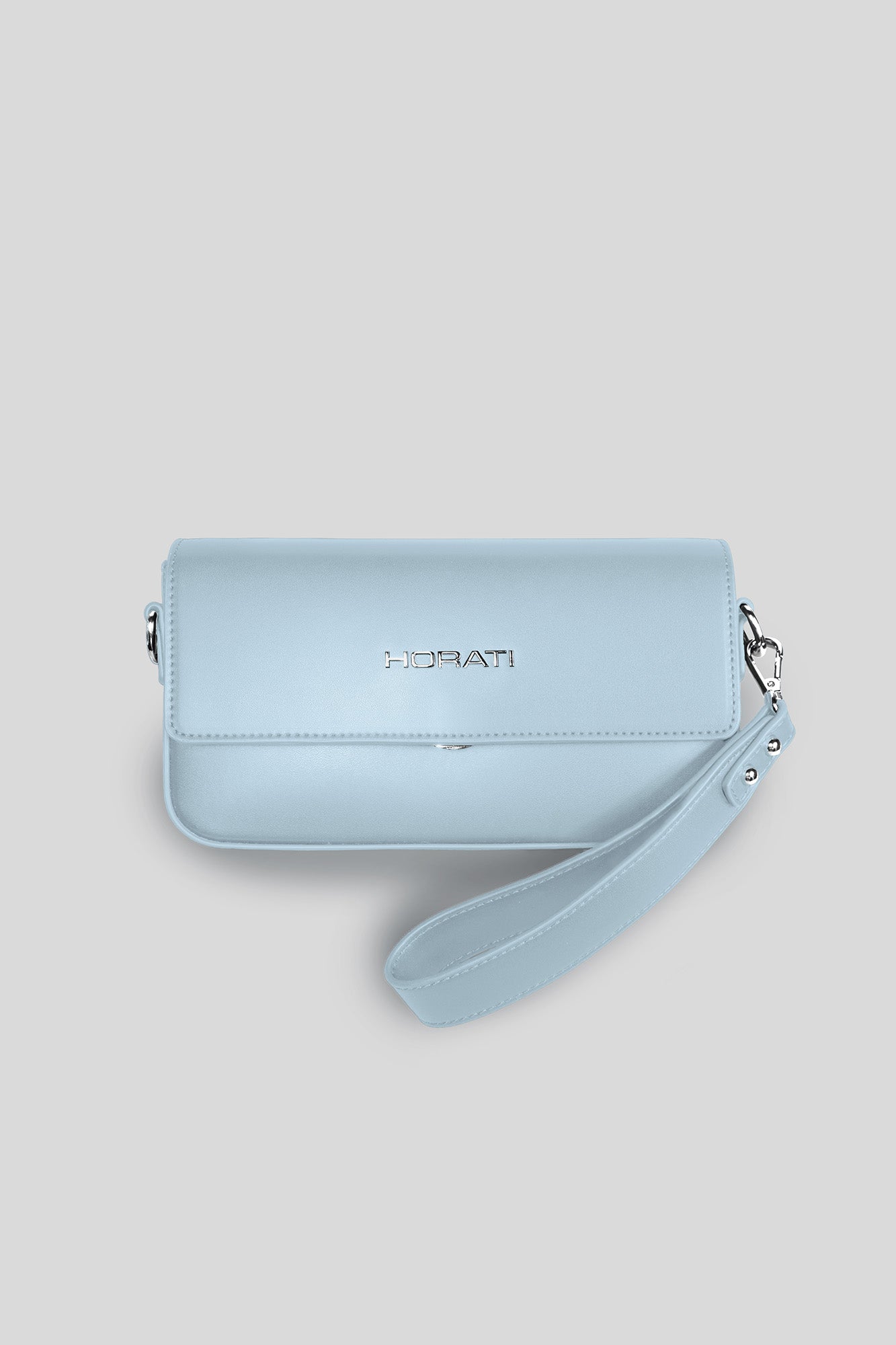 Vegan Leather Bag — Frost Blue