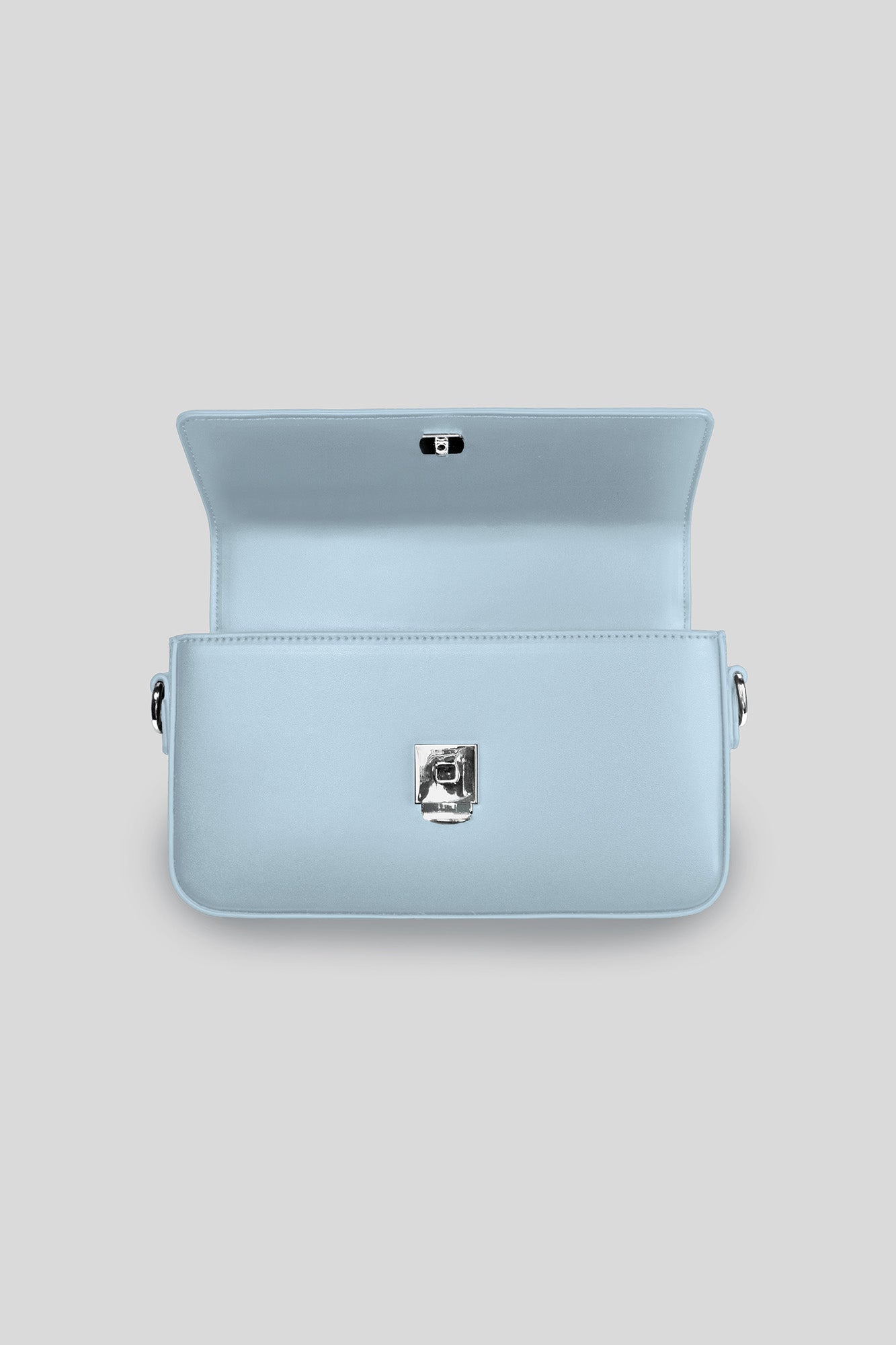 Vegan Leather Bag — Frost Blue